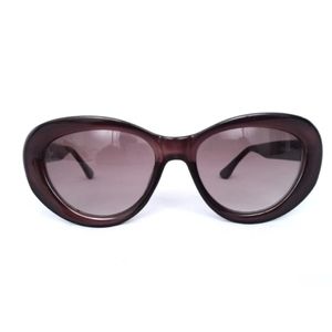 COLE HAAN Women's Burgundy Brown Sunglasses